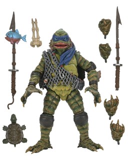 Foto 4 | Figura Neca Tortuga Ninja Mutante X Universal Monsters: Leonardo Hot Toys