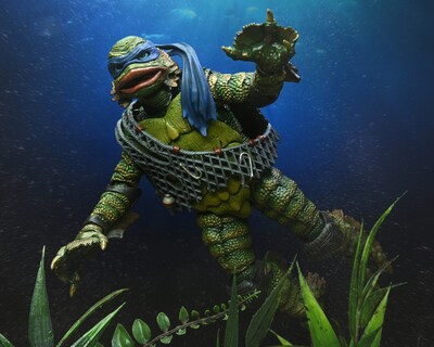 Foto 8 | Figura Neca Tortuga Ninja Mutante X Universal Monsters: Leonardo Hot Toys