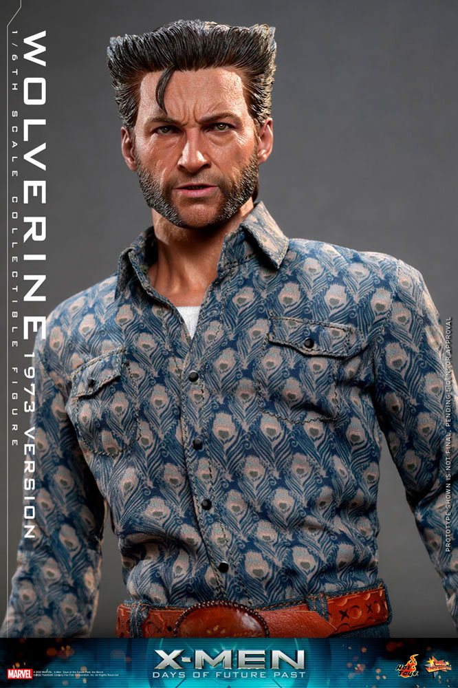 Foto 6 pulgar | Figura Hot Toys 1:6 de Escala X-men Days Of Future Past: Wolverine 1973 Collector Edition