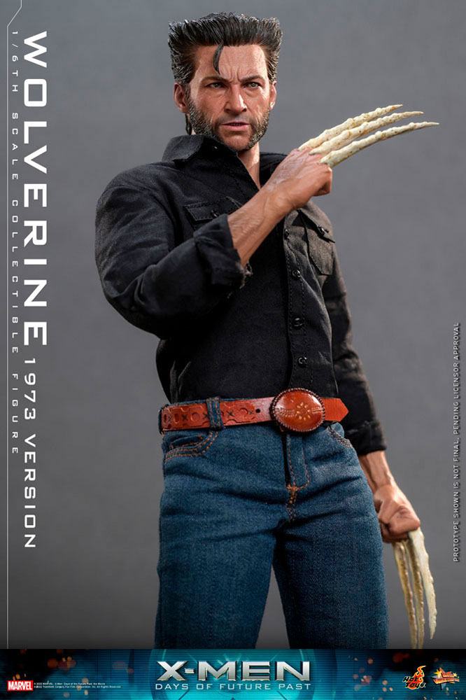 Foto 8 pulgar | Figura Hot Toys 1:6 de Escala X-men Days Of Future Past: Wolverine 1973 Collector Edition