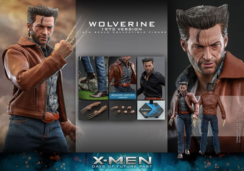 Foto 9 pulgar | Figura Hot Toys 1:6 de Escala X-men Days Of Future Past: Wolverine 1973 Collector Edition