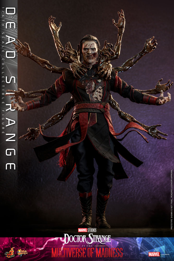 Foto 5 pulgar | Figura Hot Toys 1:6 De Escala Marvel Dead Doctor Strange