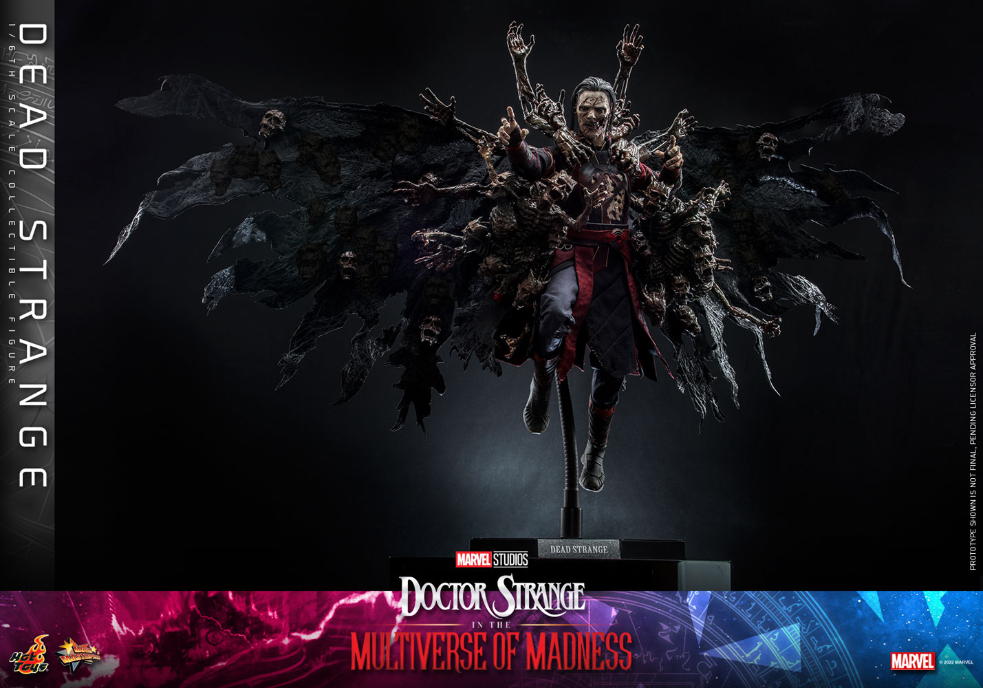 Foto 6 | Figura Hot Toys 1:6 De Escala Marvel Dead Doctor Strange