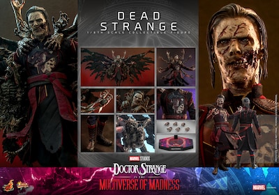 Foto 8 | Figura Hot Toys 1:6 De Escala Marvel Dead Doctor Strange