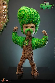 Foto 2 | Figura Hot Toys 1:6 de Escala Disney+ I Am Groot: Groot