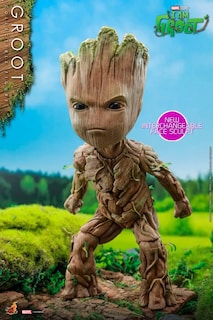 Foto 4 | Figura Hot Toys 1:6 de Escala Disney+ I Am Groot: Groot