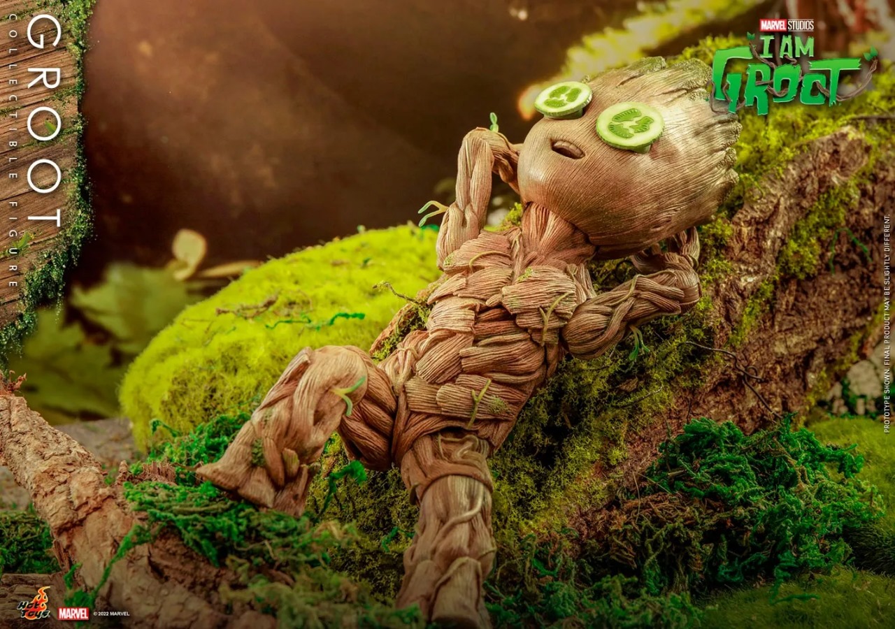 Foto 6 pulgar | Figura Hot Toys 1:6 de Escala Disney+ I Am Groot: Groot