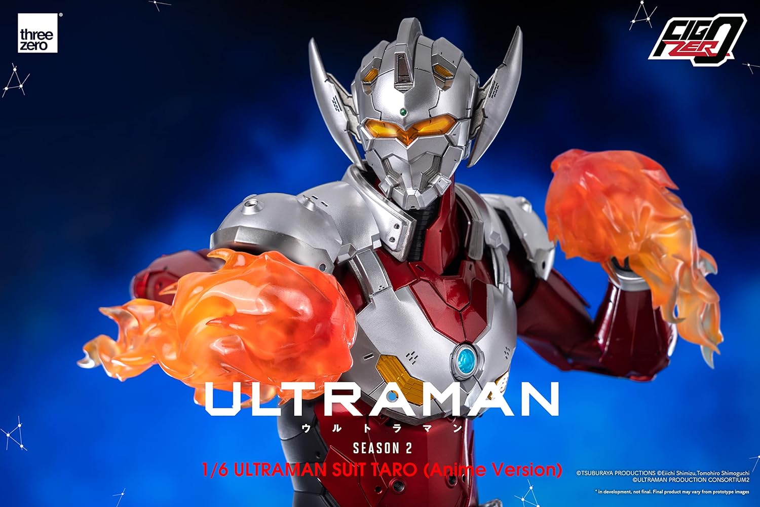 Foto 6 pulgar | Figura Threezero Escala 1:6 Ultraman: Ultraman Suit Taro