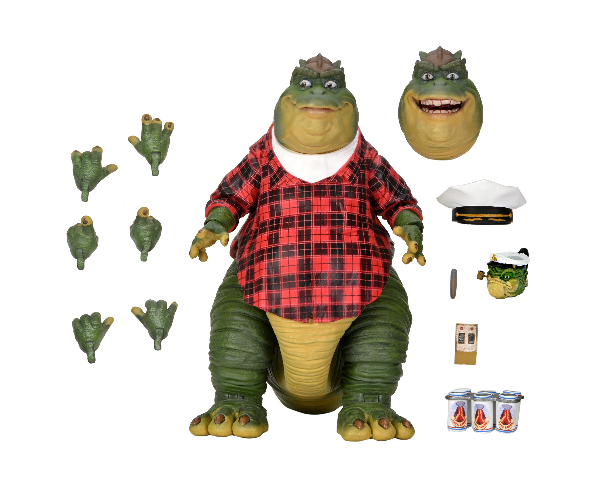 Foto 4 pulgar | Figura Neca Abc Dinosaurs (1991): Ultimate Earl Sinclair