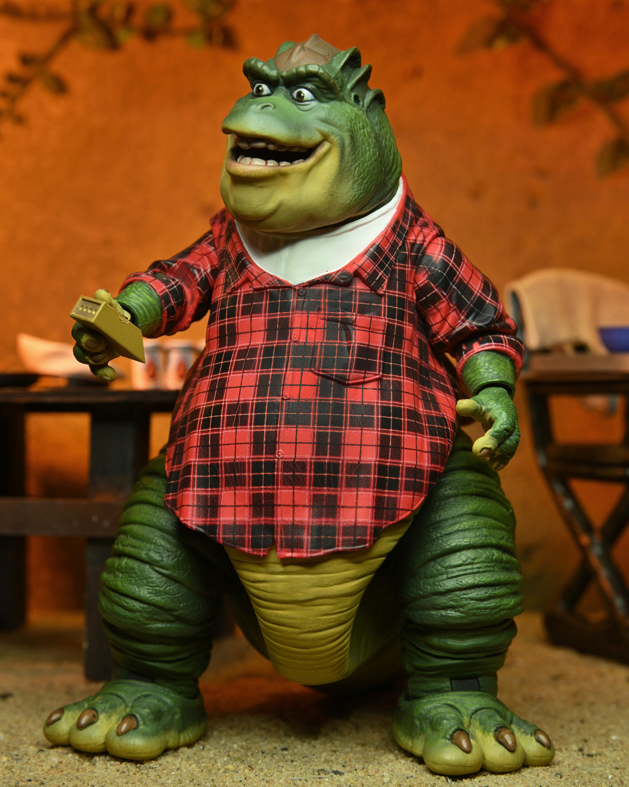 Foto 7 pulgar | Figura Neca Abc Dinosaurs (1991): Ultimate Earl Sinclair