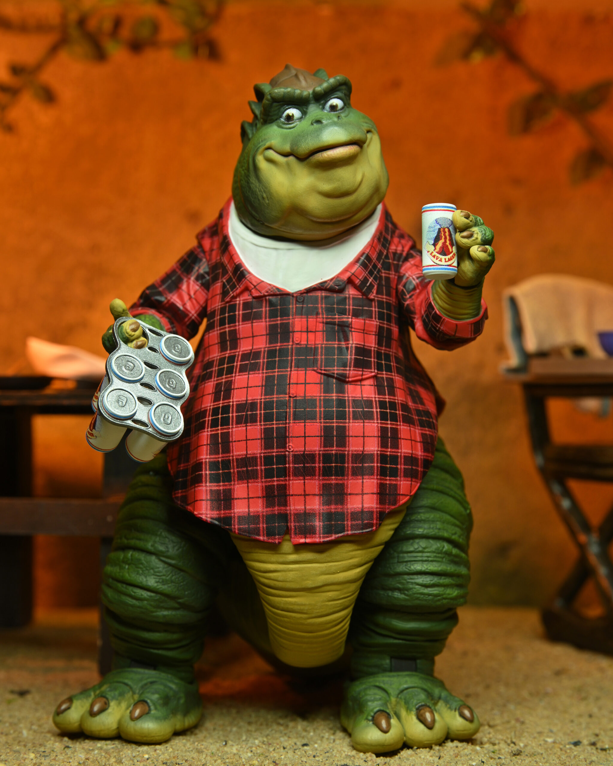 Foto 8 pulgar | Figura Neca Abc Dinosaurs (1991): Ultimate Earl Sinclair