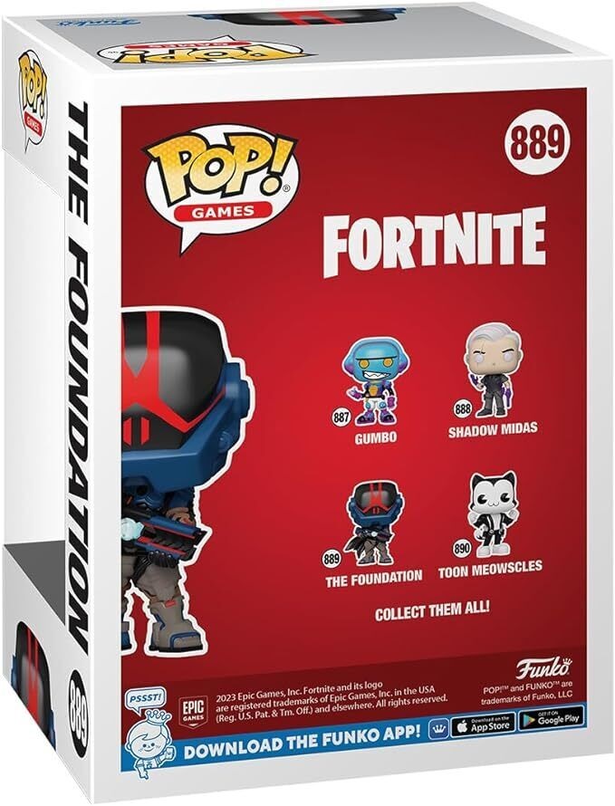 Foto 7 pulgar | Figura Funko Pop Games: Fortnite The Foundation 889