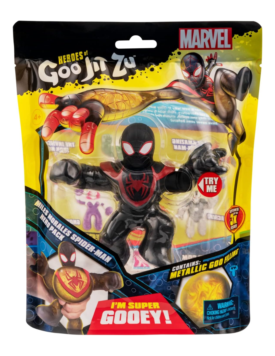 Foto 4 pulgar | Figura Estirable Goo Jit Zu Marvel Spider-man