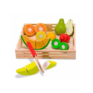 Foto 2 | Set de Frutas de Madera para Cortar Melissa & Doug - Juego Educativo de 17 Piezas