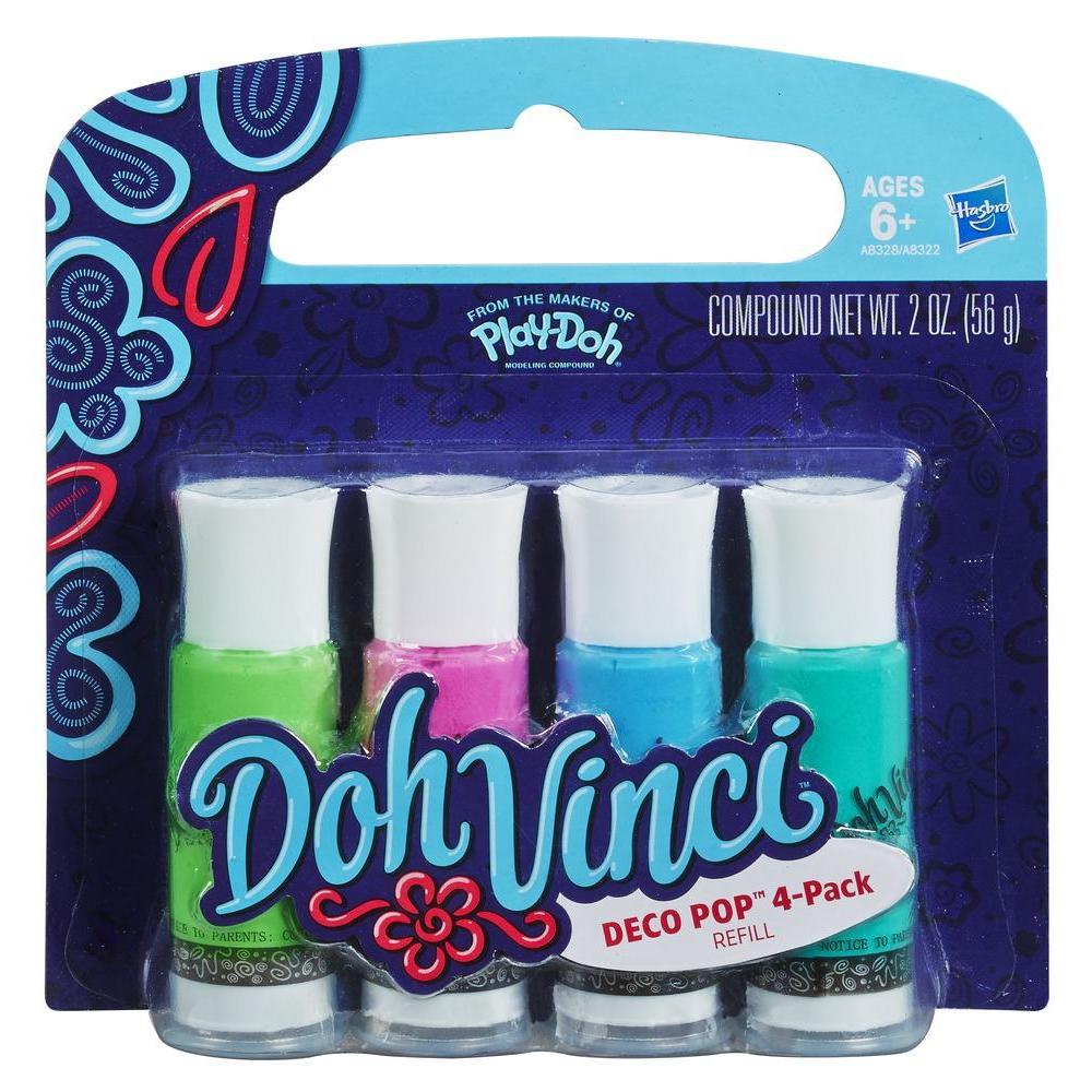 Kit de Recarga de Colores Hasbro 4 de Doh Vinci