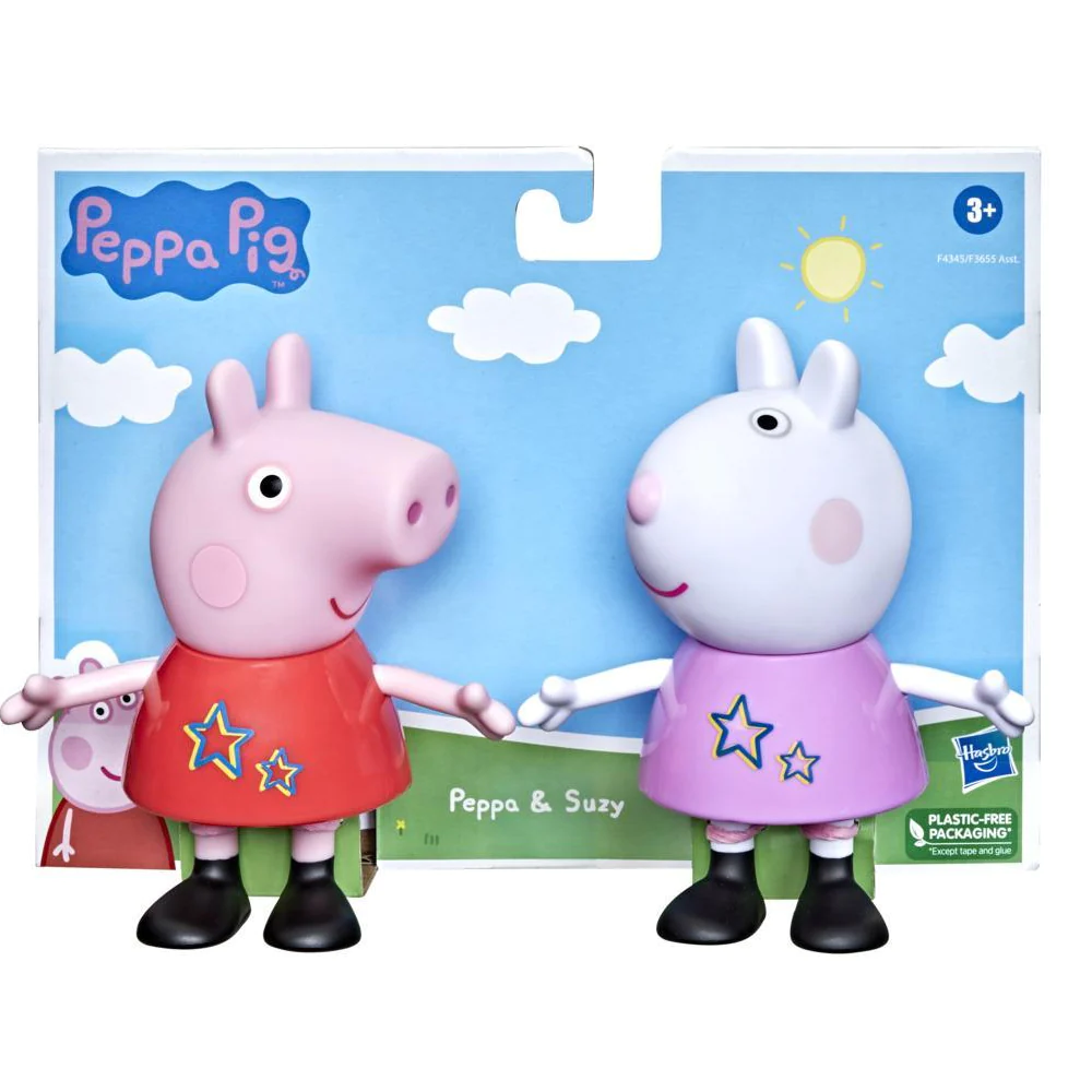 Foto 2 pulgar | Figuras Hasbro Peppa y Suzy