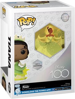 Foto 4 | Funko Pop Disney 100 Tiana - Venta Internacional