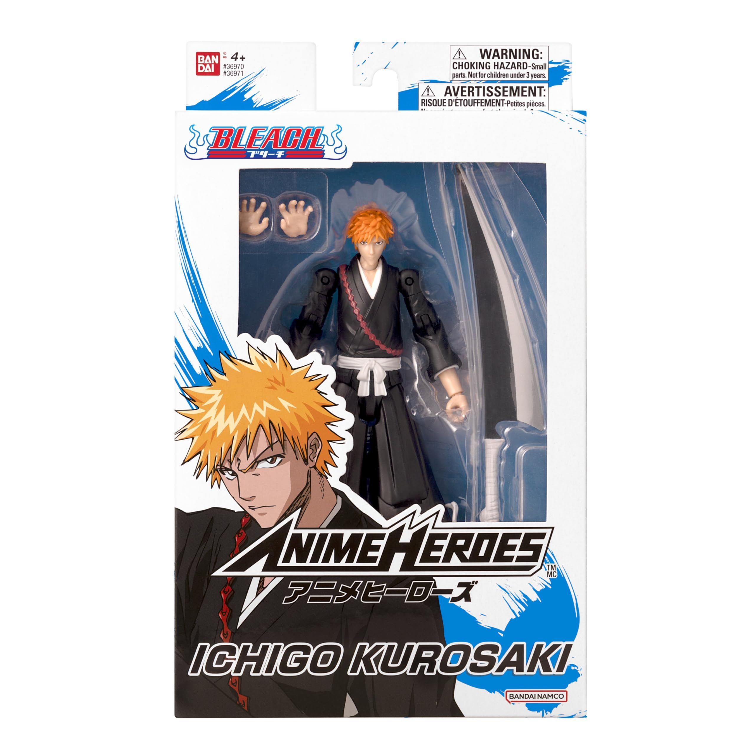 Foto 8 pulgar | Figura de Acción Anime Heroes Bleach Ichigo Kurosaki - Venta Internacional