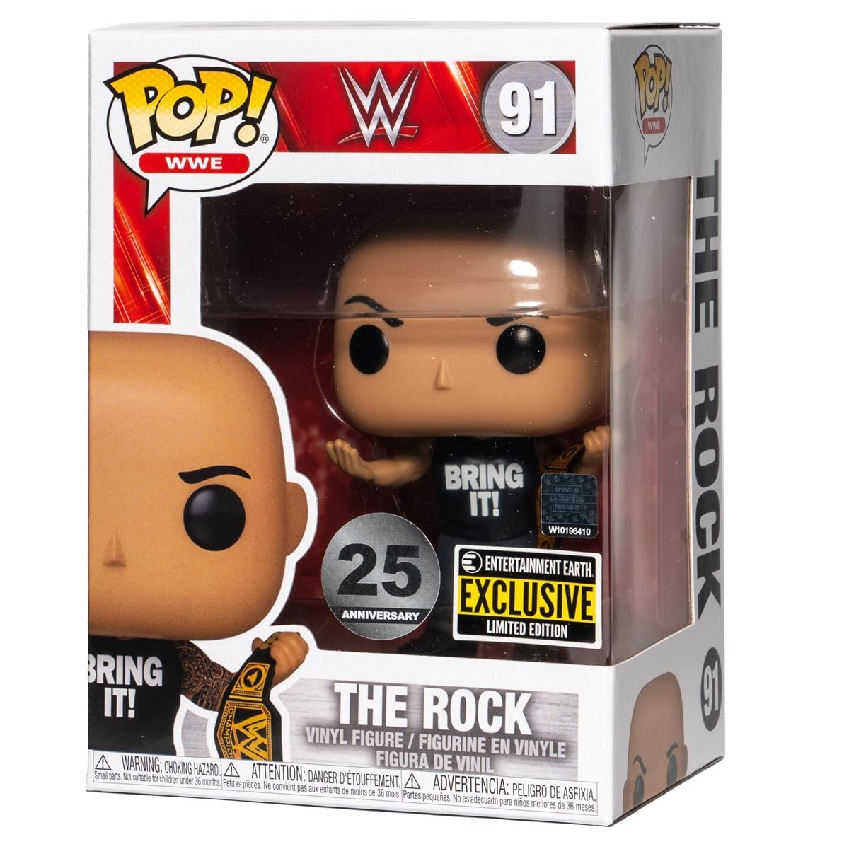 Foto 3 pulgar | Figura de Colección Funko The Rock #91 - Venta Internacional.