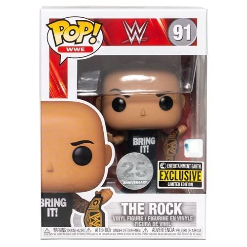 Foto 7 pulgar | Figura de Colección Funko The Rock #91 - Venta Internacional.