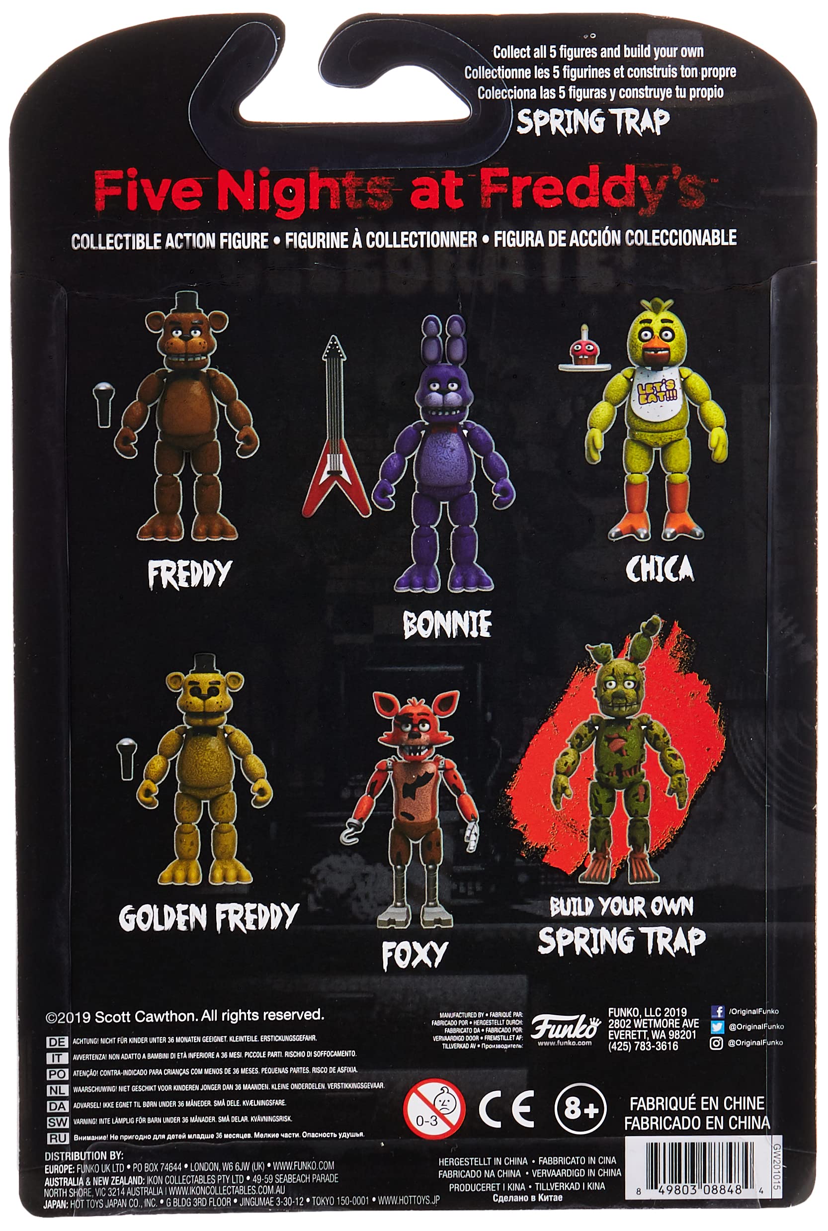 Foto 3 pulgar | Funko Five Nights At Freddy's Articulated Foxy - Venta Internacional