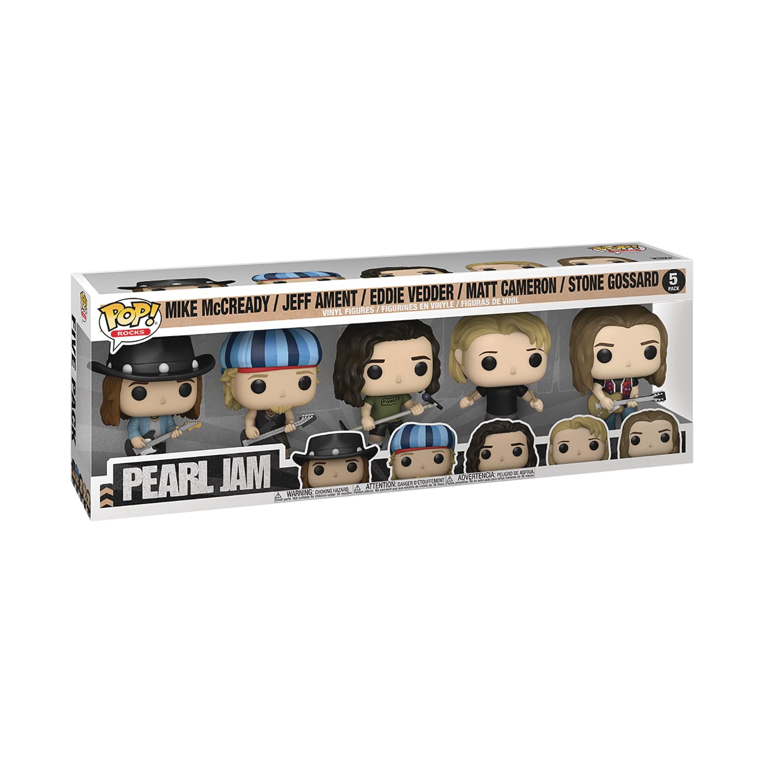 Funkos Pearl Jam 5 Piezas-Venta Internacional