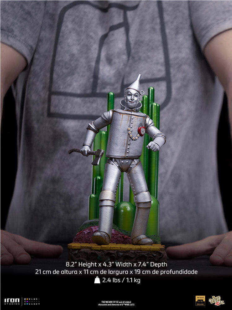 Foto 9 pulgar | Figura Iron Studios de The Wizard Of Oz: Tin Man Deluxe