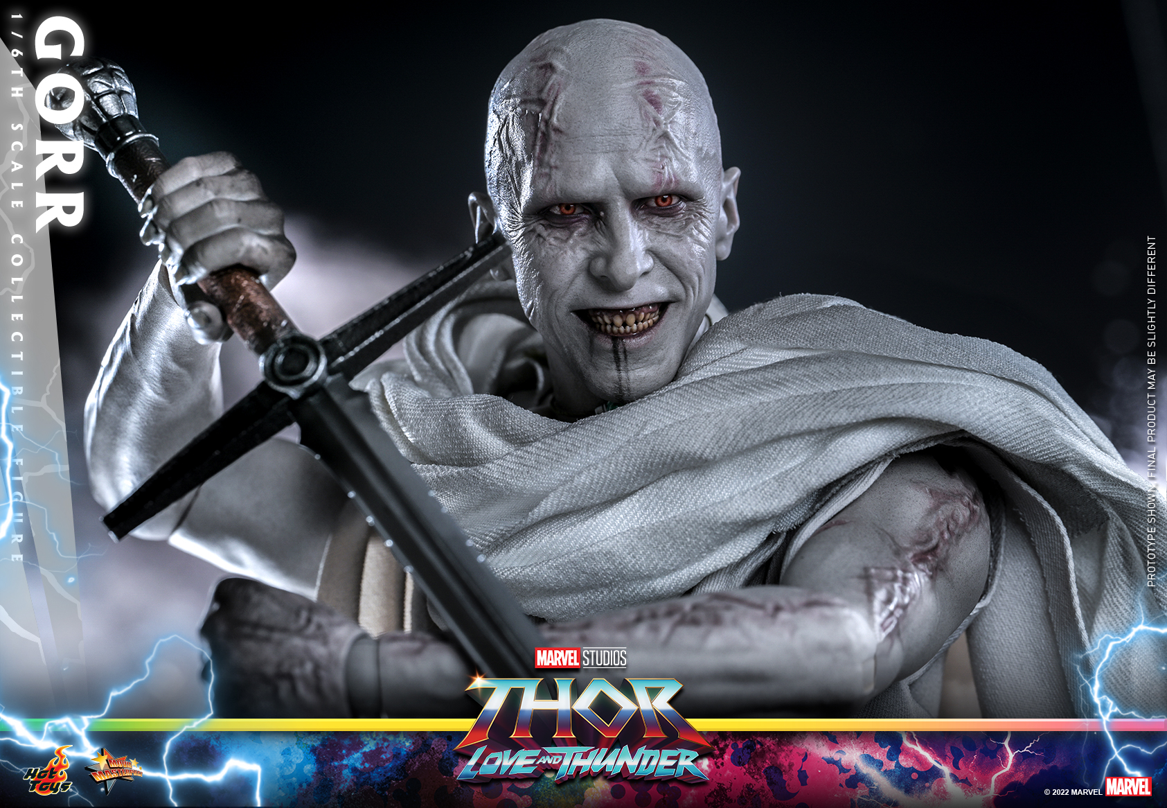 Foto 5 | Figura Hot Toys  Marvel Thor Love And Thunder: Gorr The God Butcher