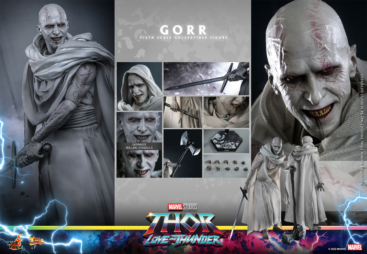 Foto 8 | Figura Hot Toys  Marvel Thor Love And Thunder: Gorr The God Butcher