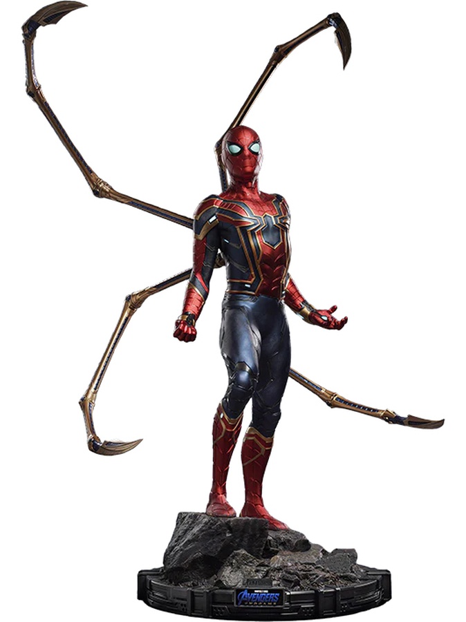 Estatua Coleccionabkle Queen Studios Escala 1:2 Avengers Endgame: Iron Spider