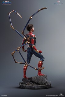 Foto 5 | Estatua Coleccionabkle Queen Studios Escala 1:2 Avengers Endgame: Iron Spider