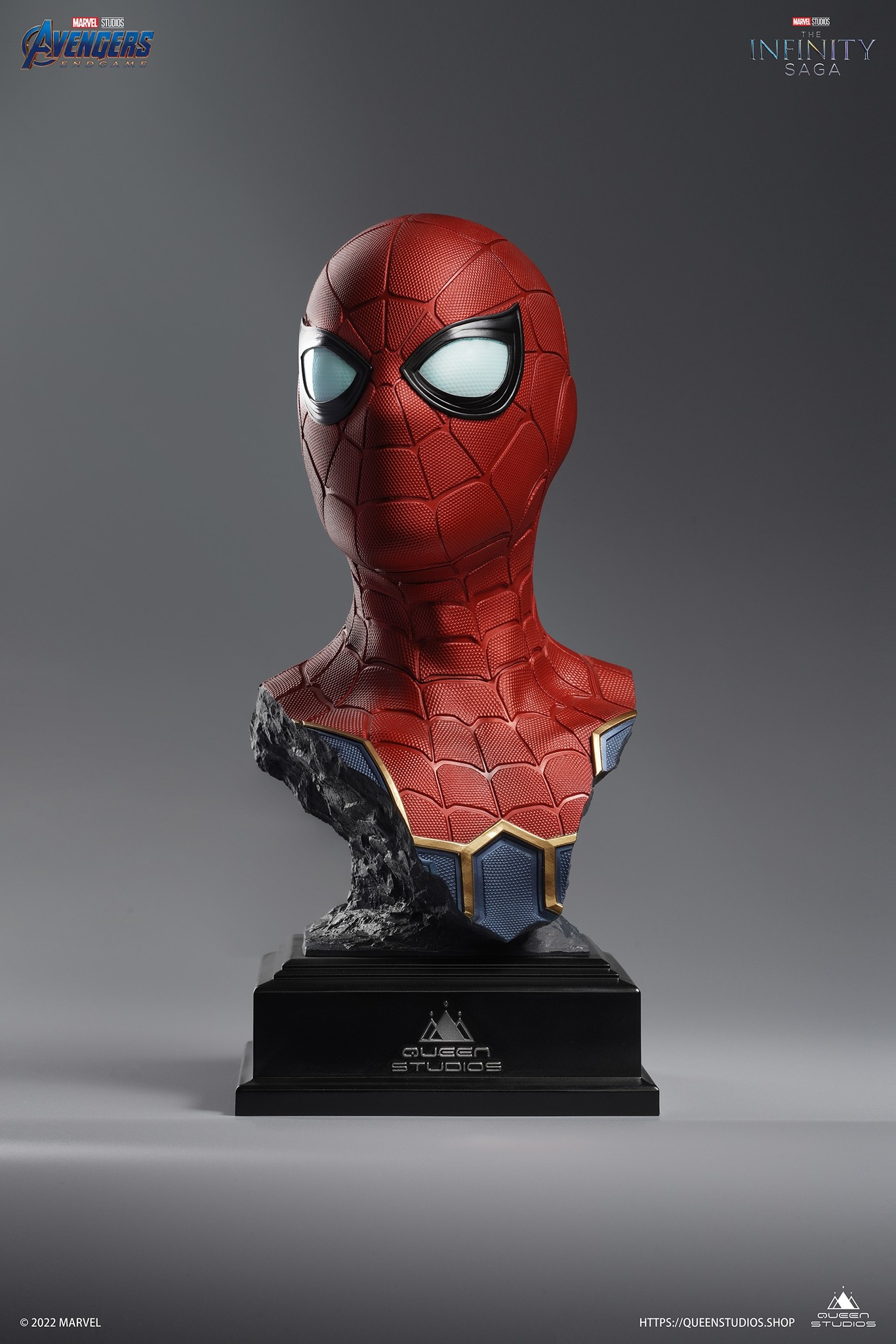 Foto 7 pulgar | Estatua Coleccionabkle Queen Studios Escala 1:2 Avengers Endgame: Iron Spider