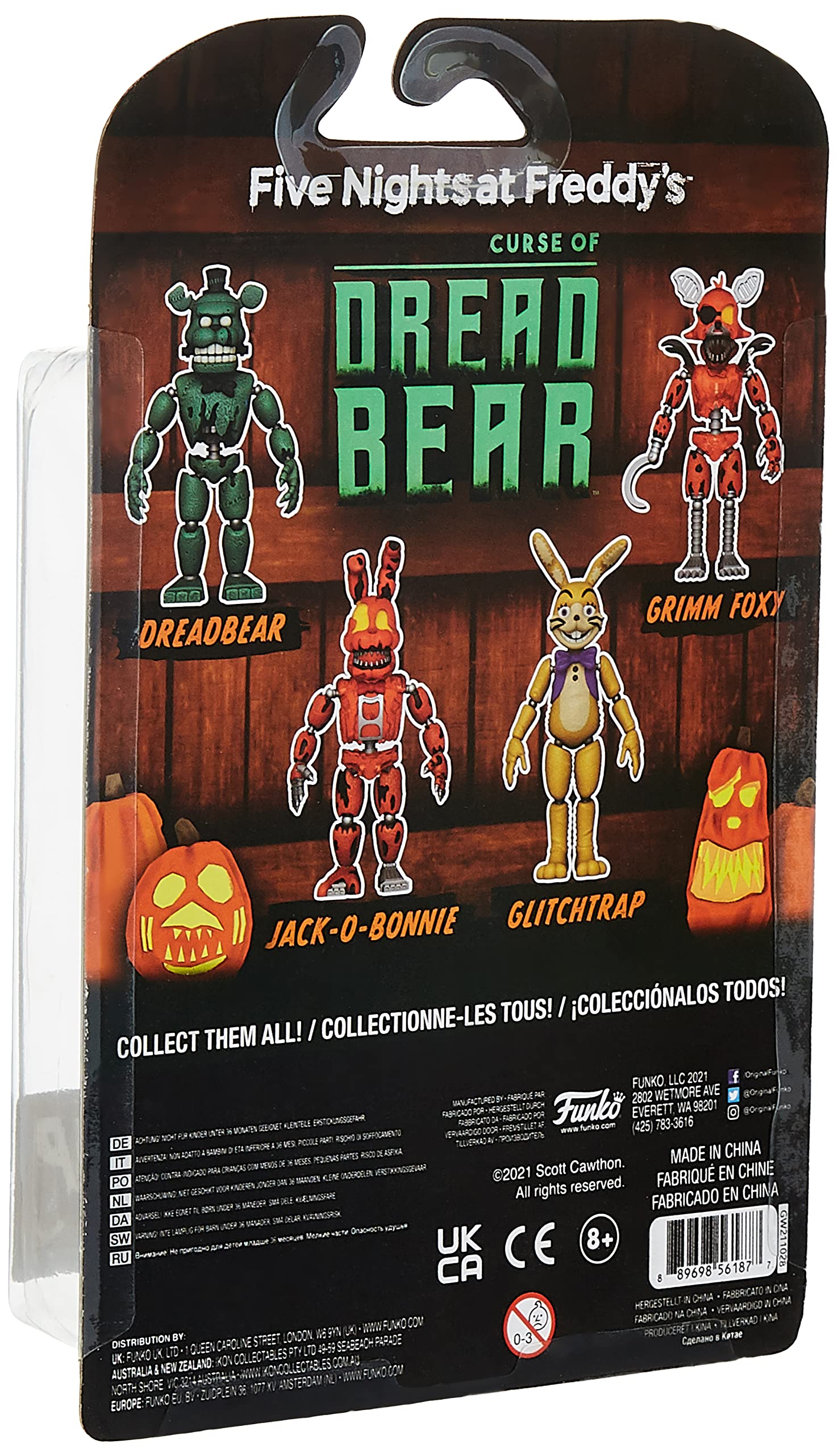Foto 4 pulgar | Funko Pop Five Nights At Freddy's Dreadbear - Venta Internacional