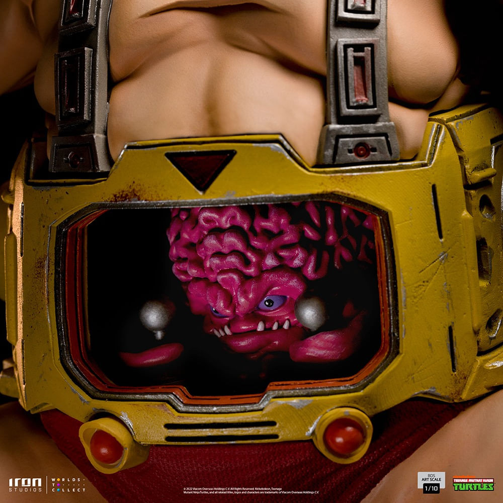 Foto 6 pulgar | Estatua Coleccionable Iron Studios Art Scale 1:10 Teenage Mutant Ninja Turtles: Krang
