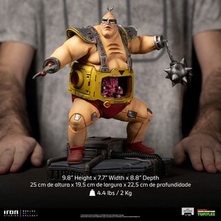 Foto 8 | Estatua Coleccionable Iron Studios Art Scale 1:10 Teenage Mutant Ninja Turtles: Krang