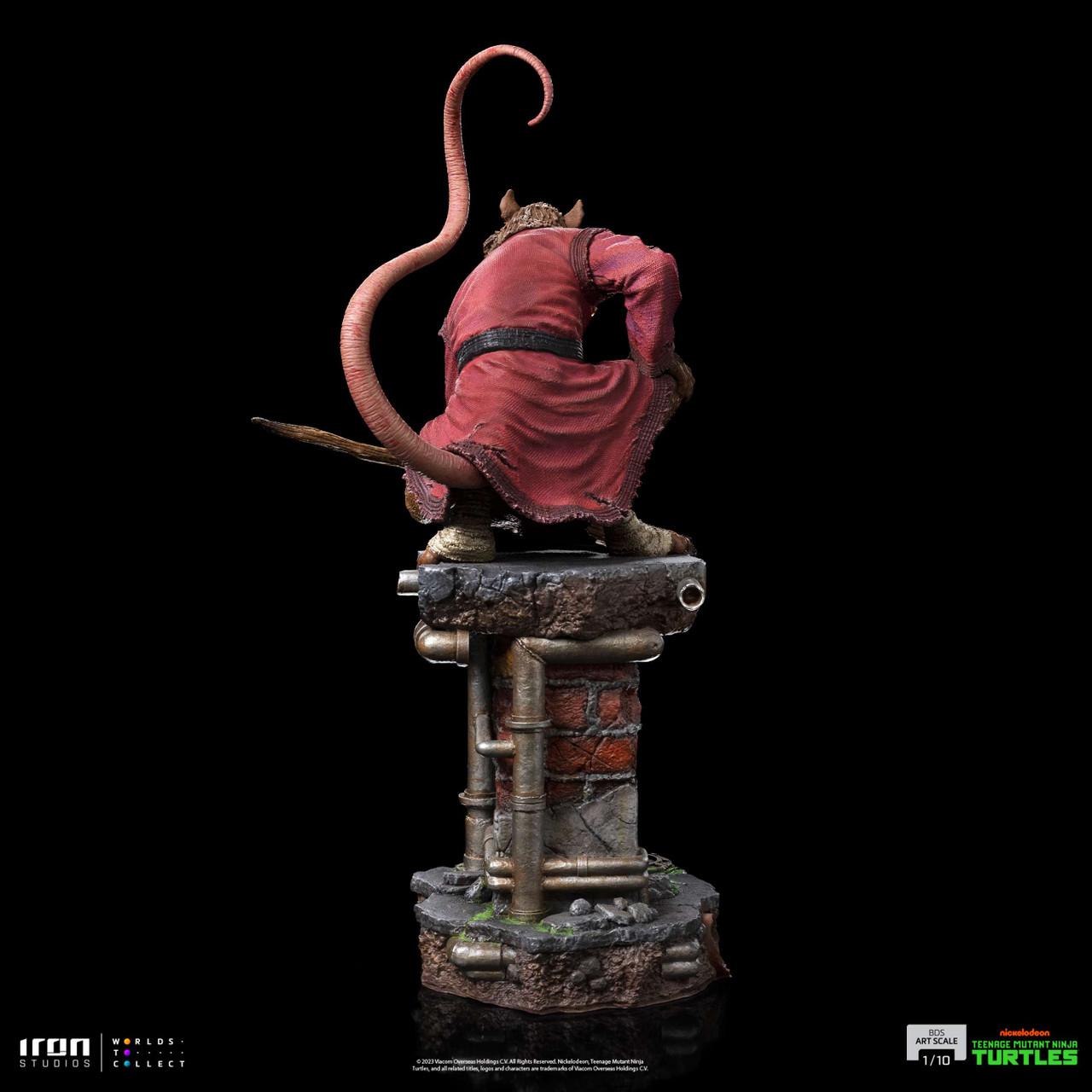 Foto 4 pulgar | Estatua Coleccionable Iron Studios Escala 1:10 Teenage Mutant Ninja Turtles: Master Splinter