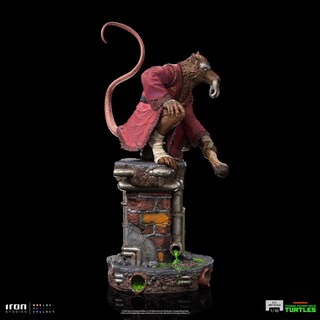 Foto 4 | Estatua Coleccionable Iron Studios Escala 1:10 Teenage Mutant Ninja Turtles: Master Splinter