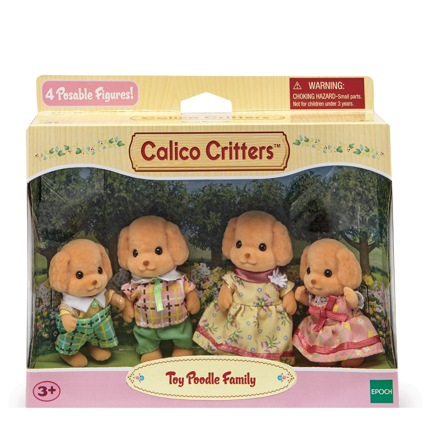 Foto 6 pulgar | Figuras Familia Poodle Calico Critters 4 Figuras - Venta Internacional