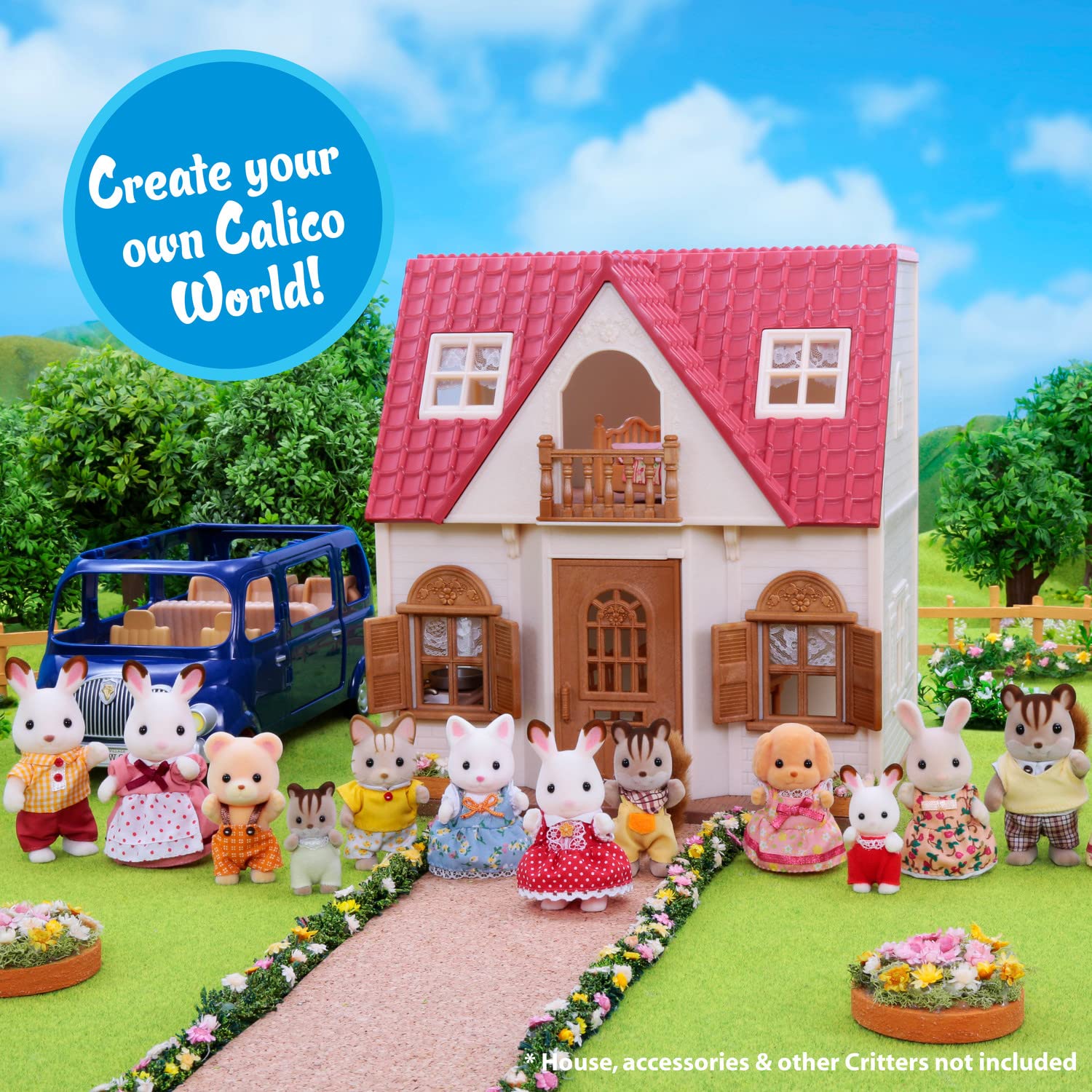 Foto 8 pulgar | Figuras Familia Poodle Calico Critters 4 Figuras - Venta Internacional