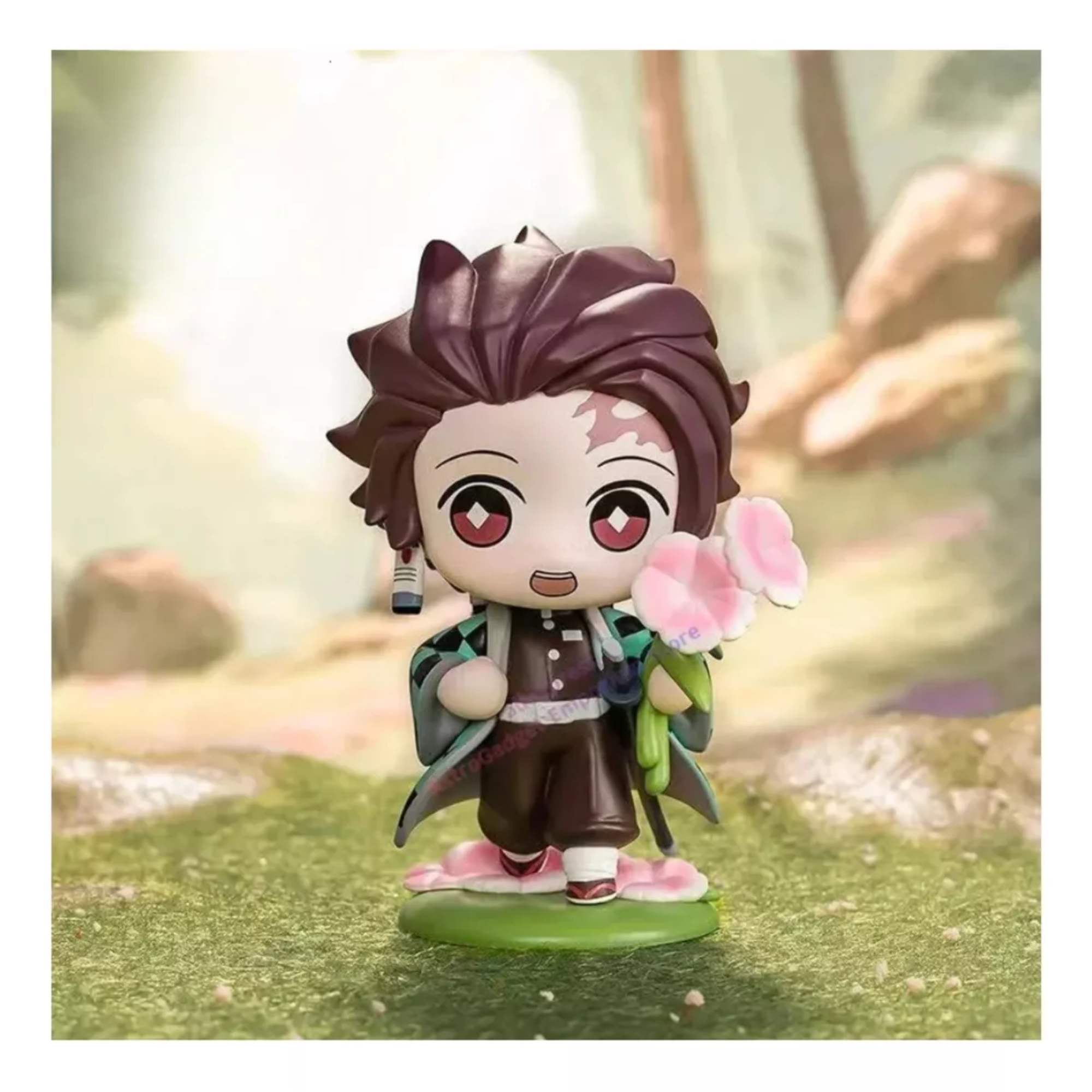 Foto 4 | Set 6 Mini Figuras Demon Slayer Kimetsu No Yaiba Anime Kawai Chibi Figuras De Anime Adorables Mini Figuras Chibi