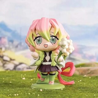 Foto 7 | Set 6 Mini Figuras Demon Slayer Kimetsu No Yaiba Anime Kawai Chibi Figuras De Anime Adorables Mini Figuras Chibi