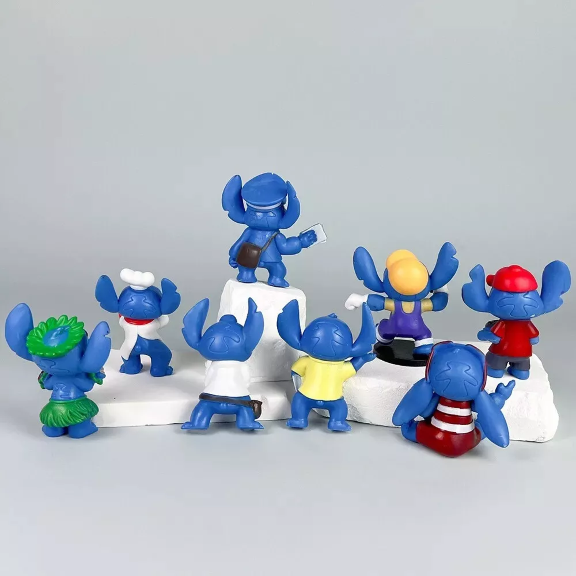 Foto 3 | Set 8 Figuras Lilo & Stitch Juguetes De Coleccion Muñecos