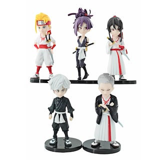 Foto 1 | Hell's Paradise Set 5 Mini Figuras Yuzuriha Gabimaru Yamada