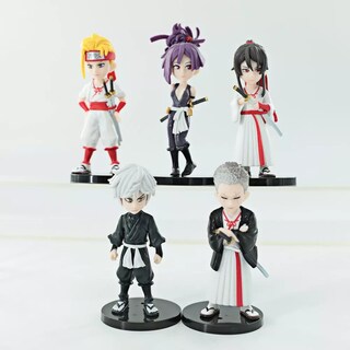 Foto 7 | Hell's Paradise Set 5 Mini Figuras Yuzuriha Gabimaru Yamada