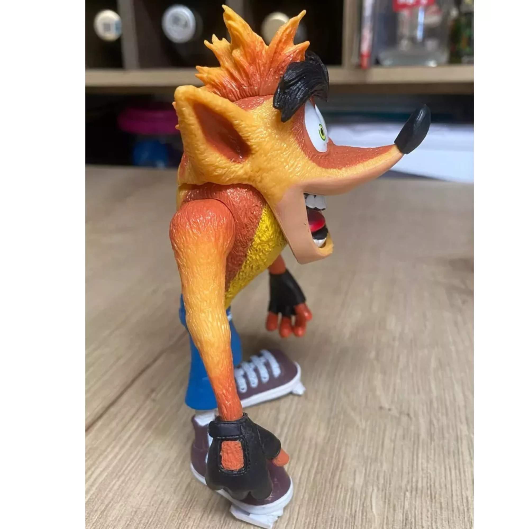 Foto 8 pulgar | Figura Crash Bandicoot Mr. Gadgets N Sane Trilogy 16cm