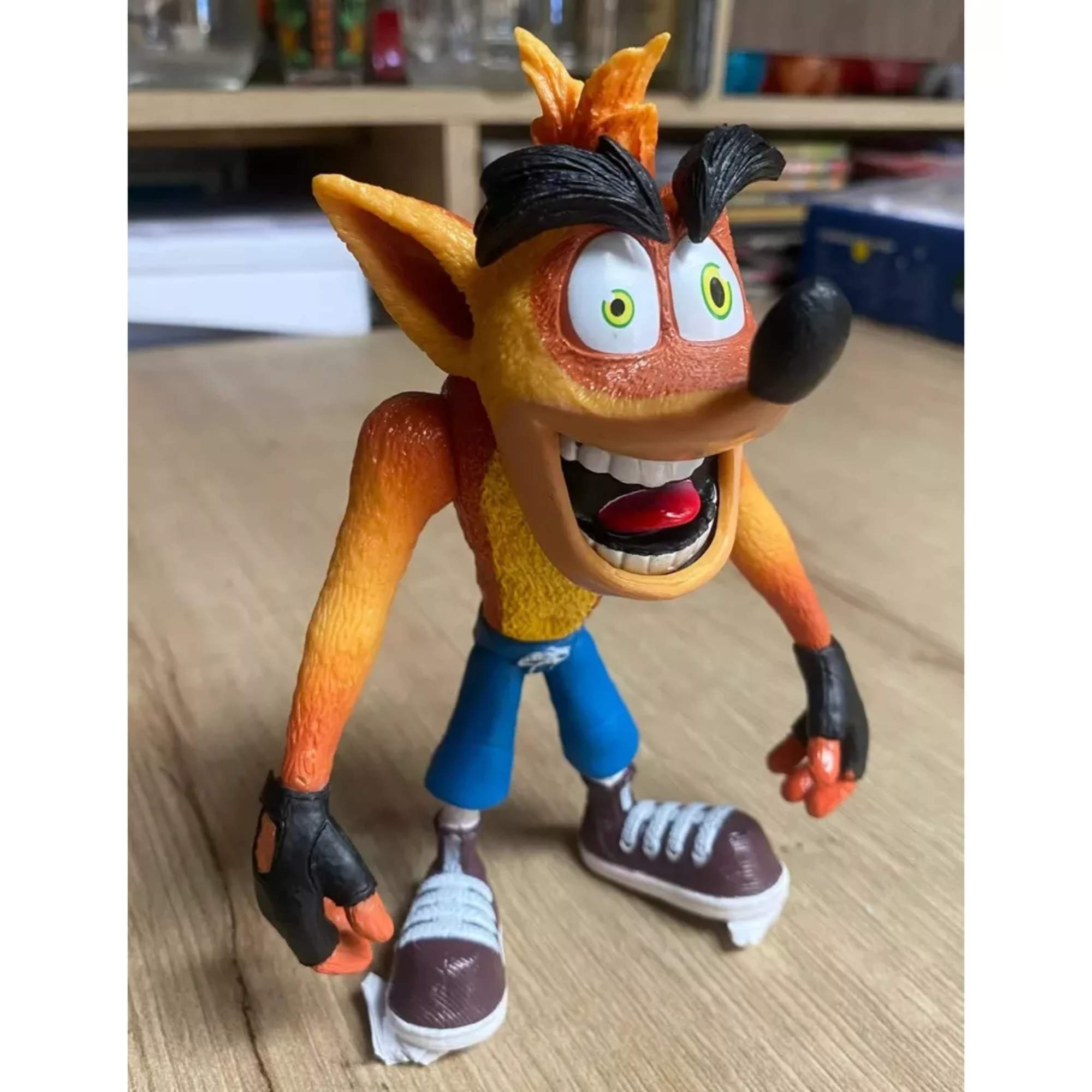 Foto 9 pulgar | Figura Crash Bandicoot Mr. Gadgets N Sane Trilogy 16cm