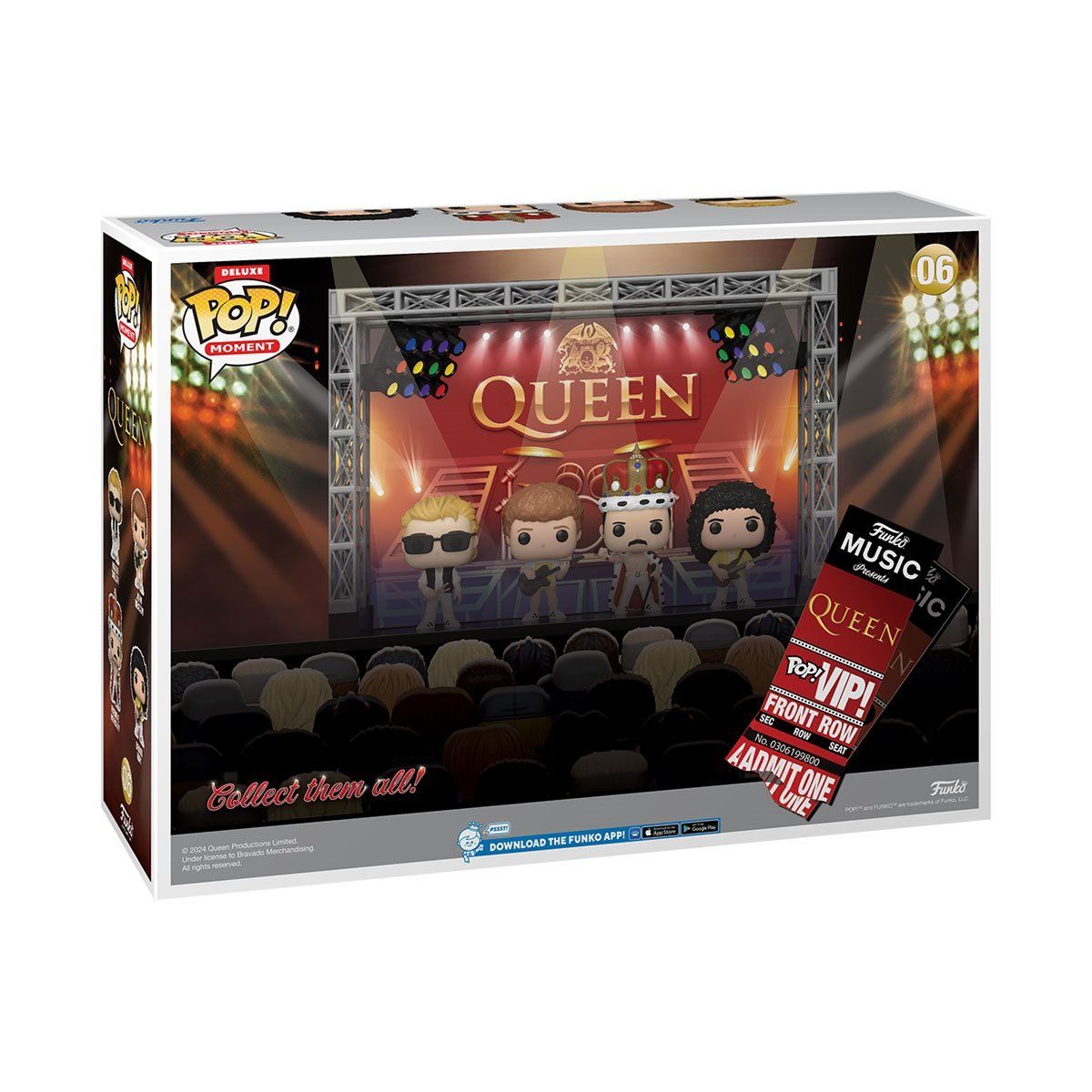 Foto 3 | Funko Pop! Rock Moment Deluxe Queen Wembley Stadium #06