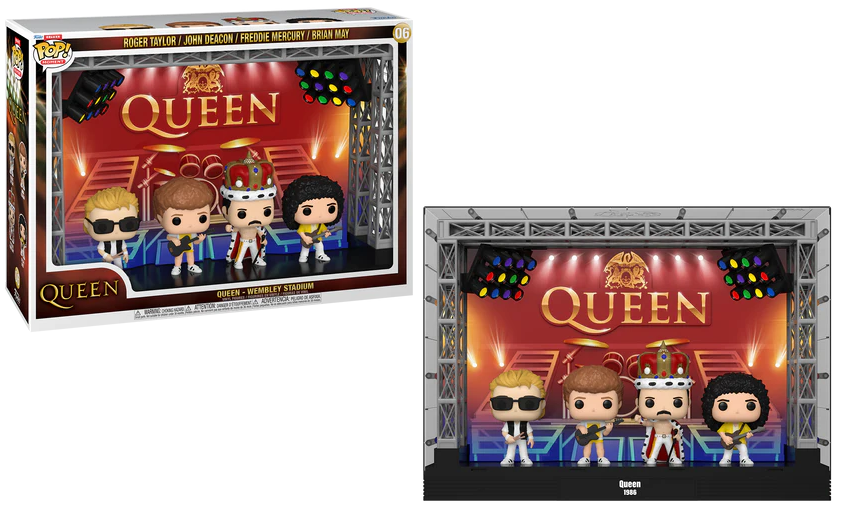 Foto 4 | Funko Pop! Rock Moment Deluxe Queen Wembley Stadium #06