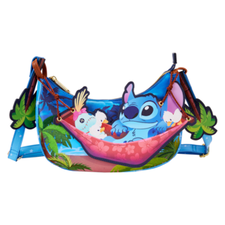 Foto 1 | Bolsa Loungefly Croosbody Bag Lilo And Stitch: Stitch Camping Cuties