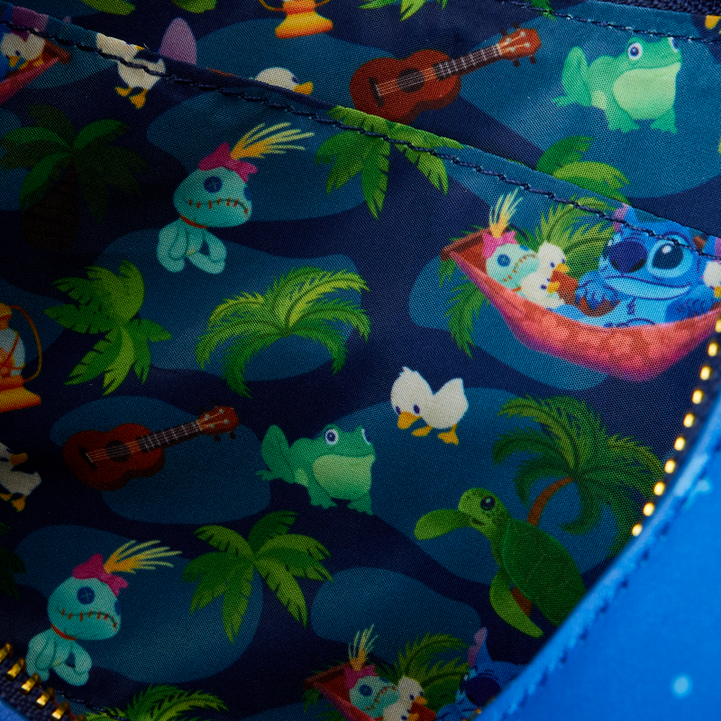Foto 6 pulgar | Bolsa Loungefly Croosbody Bag Lilo And Stitch: Stitch Camping Cuties